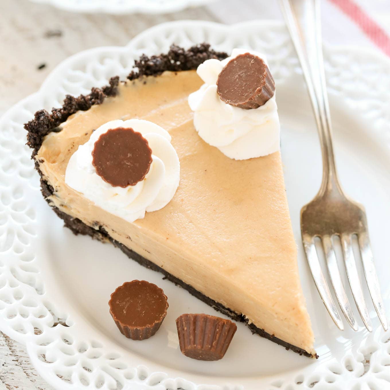 No-Bake Peanut Butter Pie