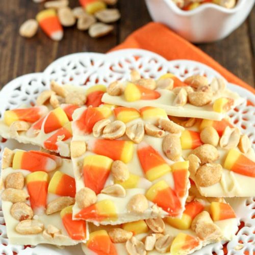 Candy Corn Peanut Bark - Live Well Bake Often