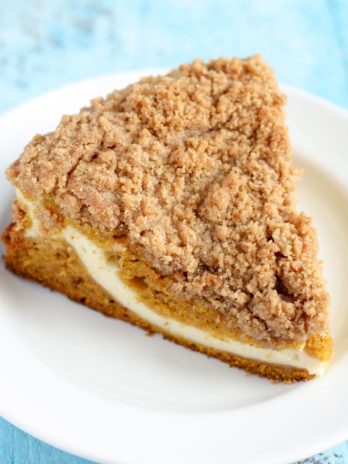 Pumpkin Cream Cheese Crumb Cake