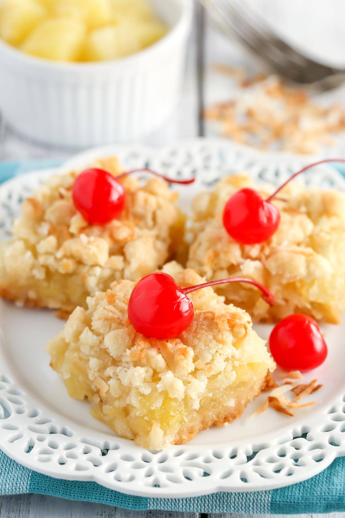 Coconut Pineapple Bars Recipe - Live Well Bake Often