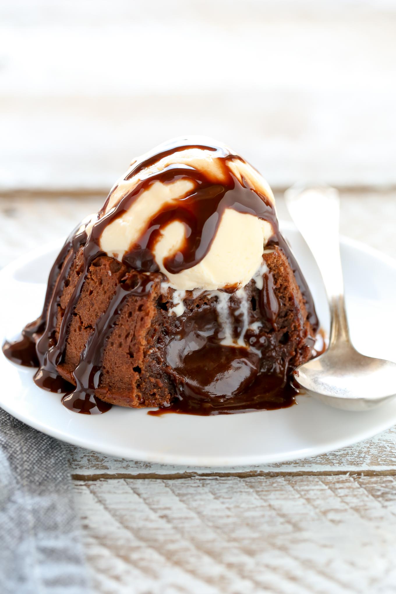 Molten Chocolate Lava Cakes For Two - Live Well Bake Often