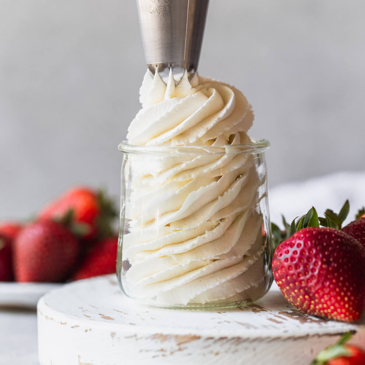 Homemade Whipped Cream - Live Well Bake Often