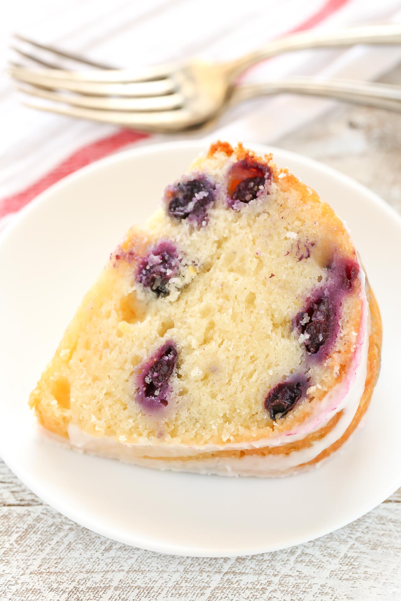 Lemon Blueberry Bundt Cake - Live Well Bake Often