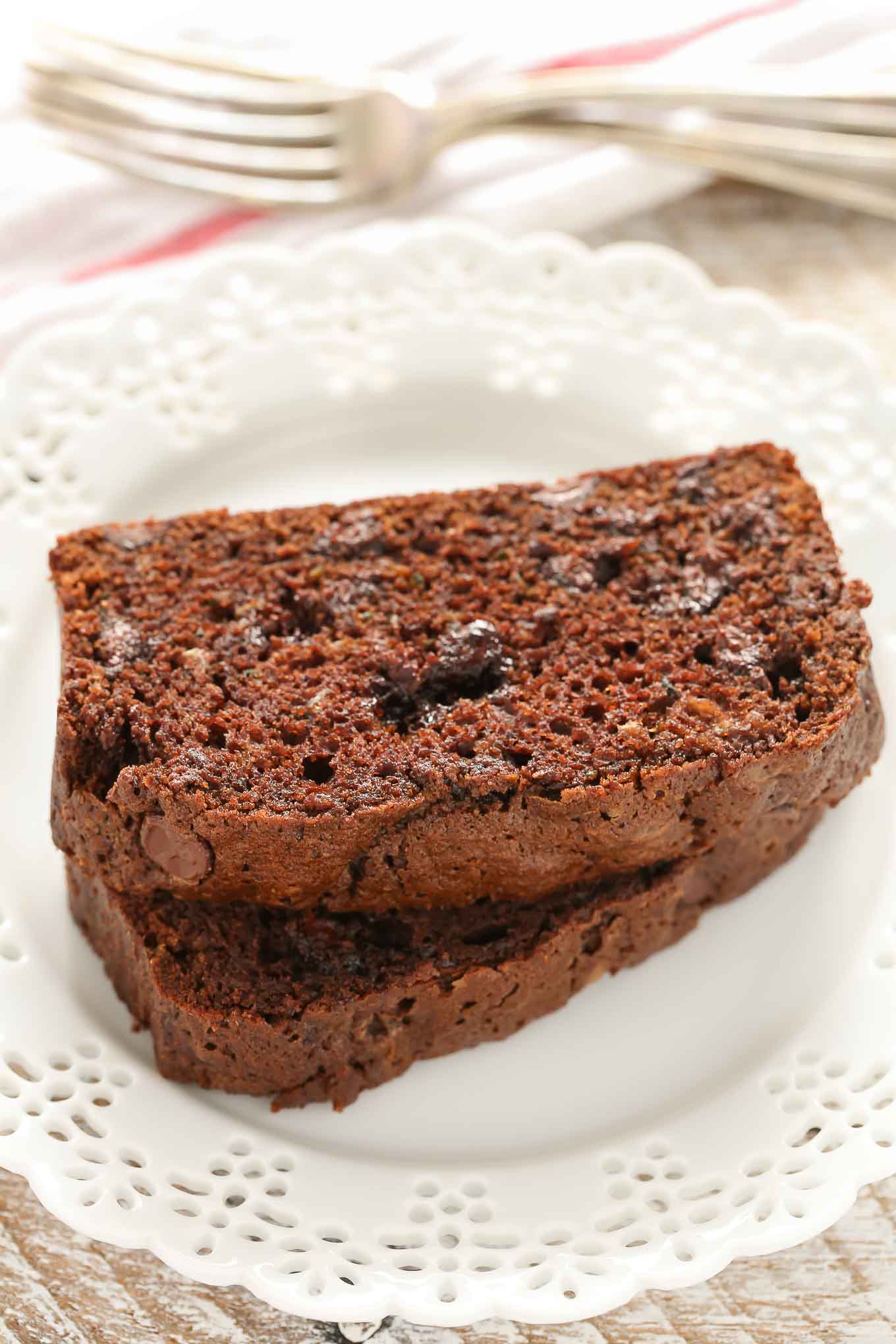 Double Chocolate Zucchini Bread