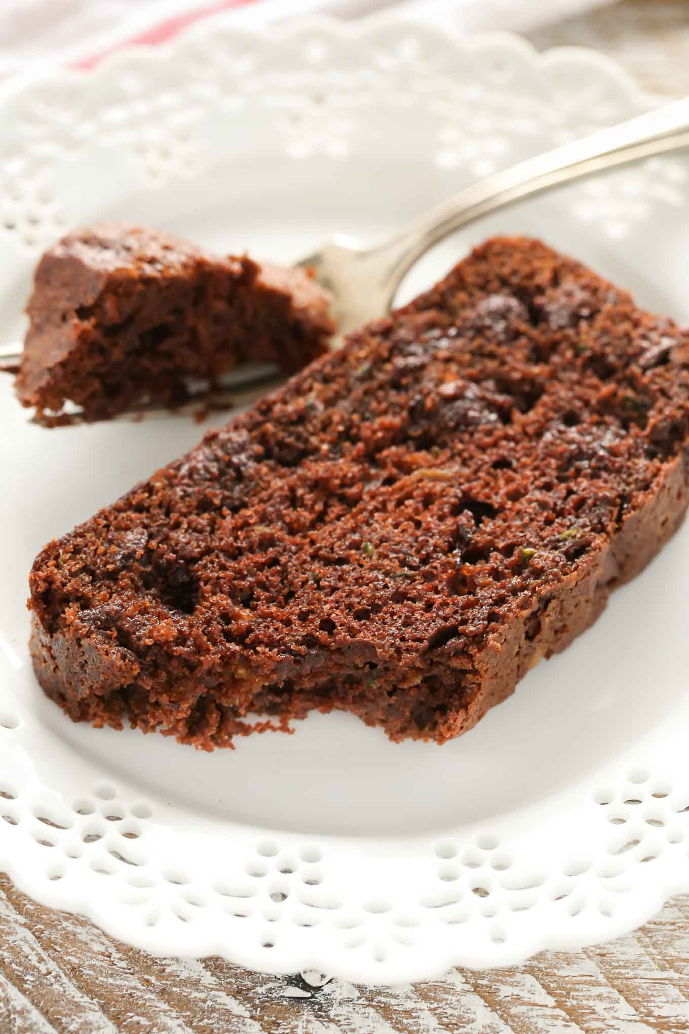 Double Chocolate Zucchini Bread