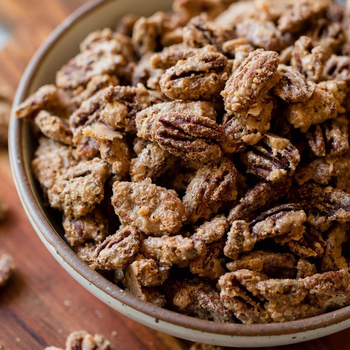 Homemade Candied Pecans - Live Well Bake Often