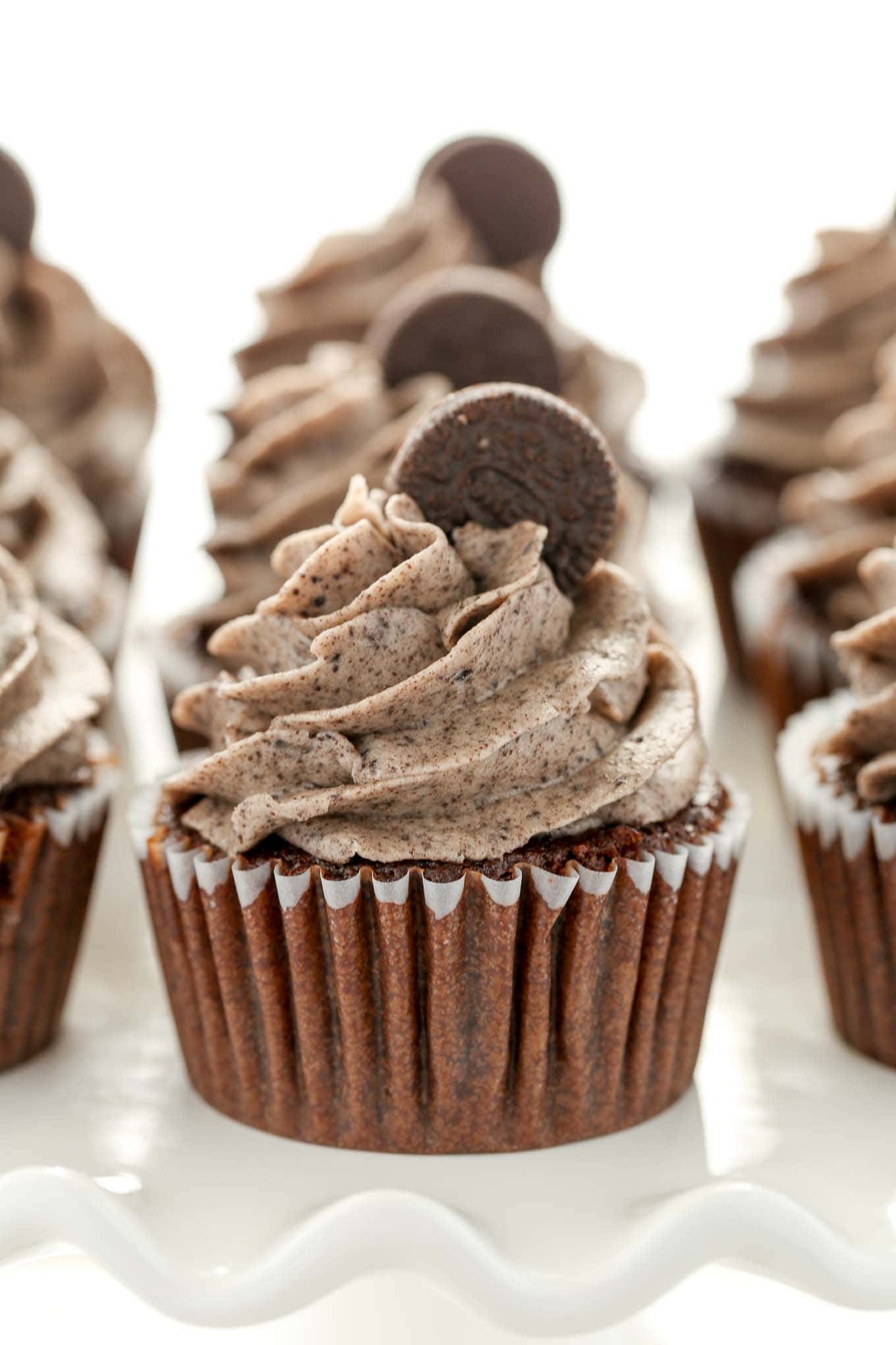 Chocolate Oreo Cupcakes - Live Well Bake Often