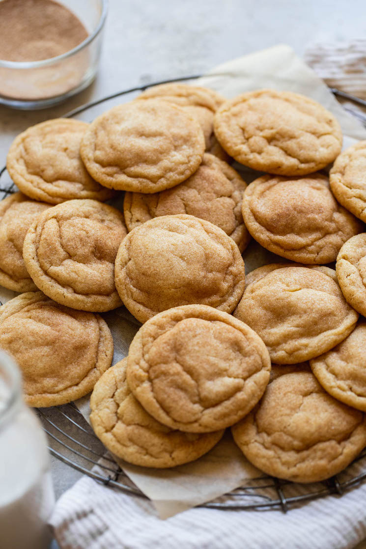 Soft And Chewy Snickerdoodle Recipe - Live Well Bake Often