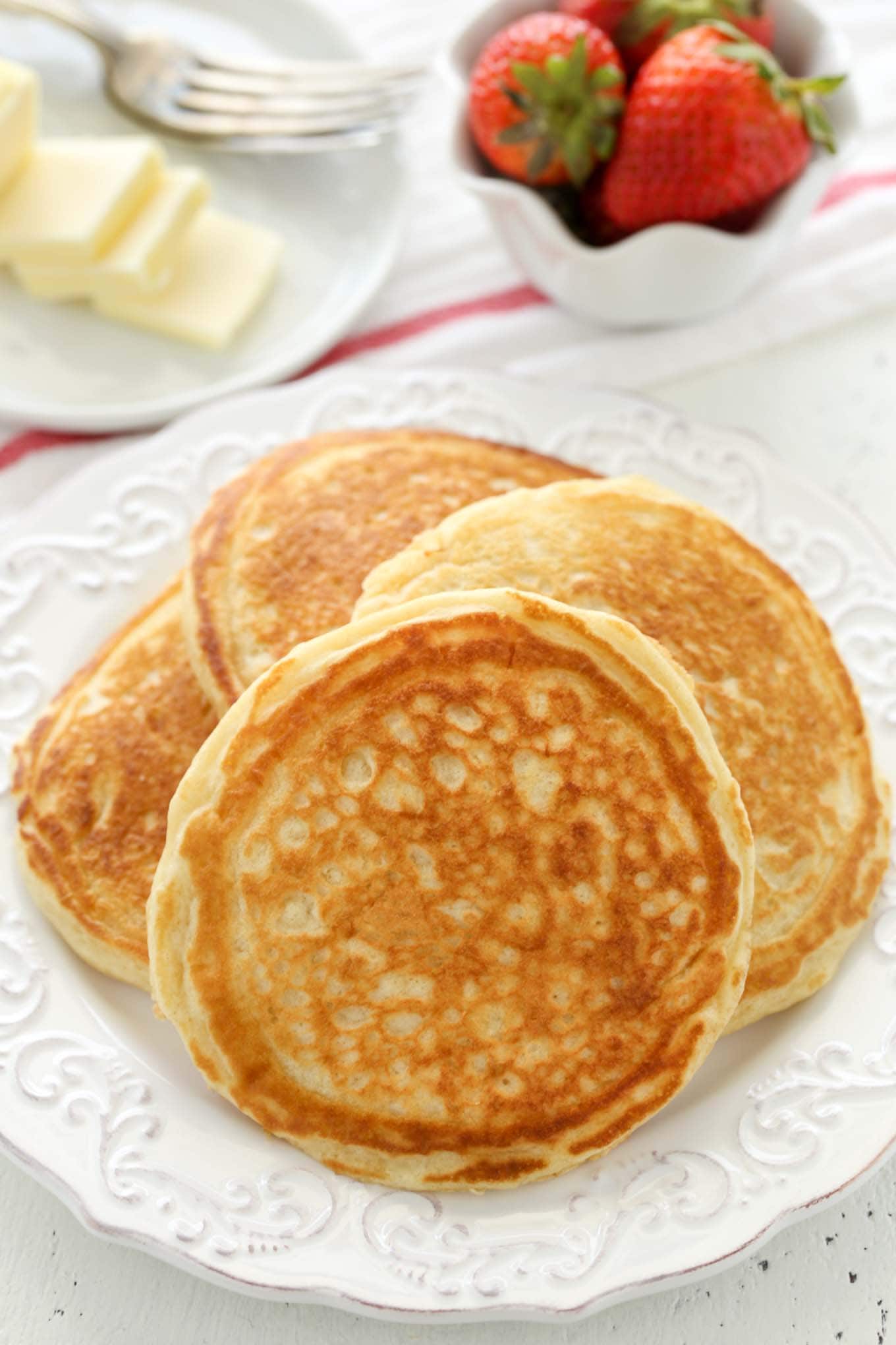 Buttermilk Pancakes - Live Well Bake Often