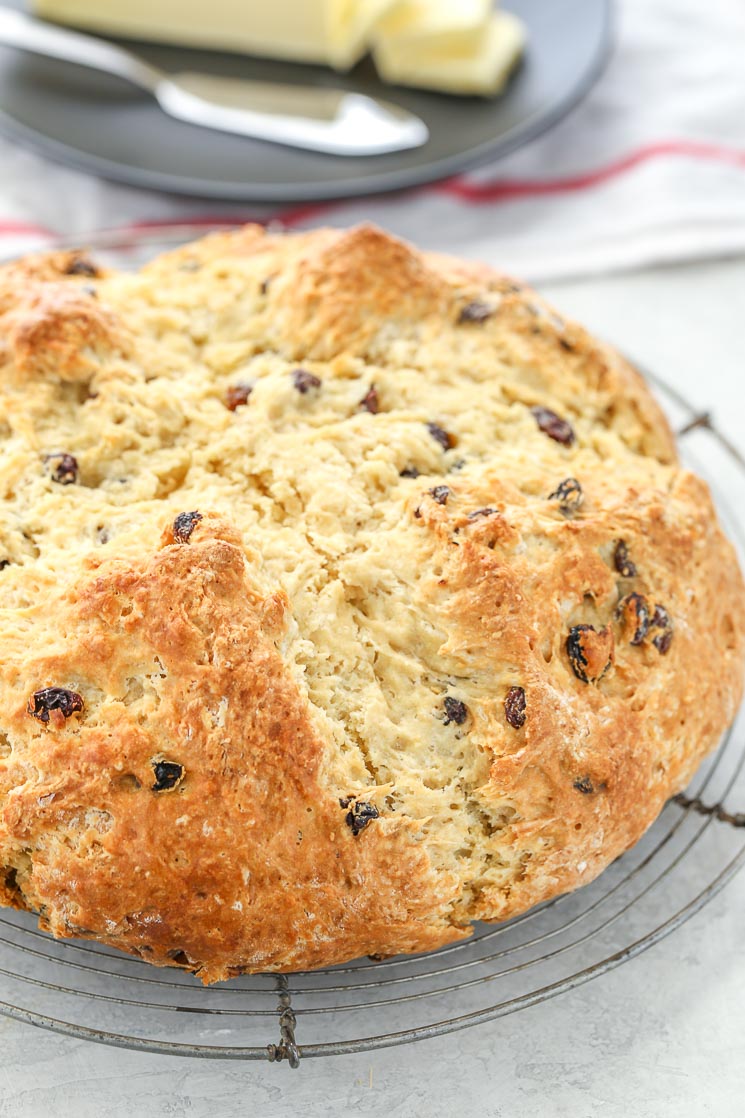 Irish Soda Bread (with Raisins!) - Live Well Bake Often