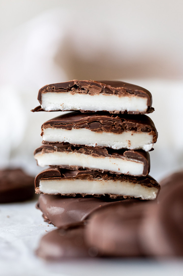 Homemade Peppermint Patties - Live Well Bake Often