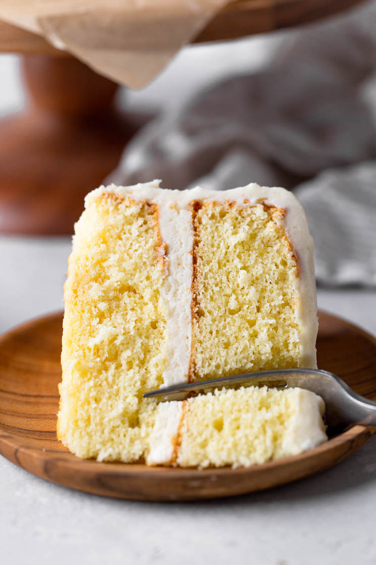 Homemade Vanilla Cake Recipe - Live Well Bake Often