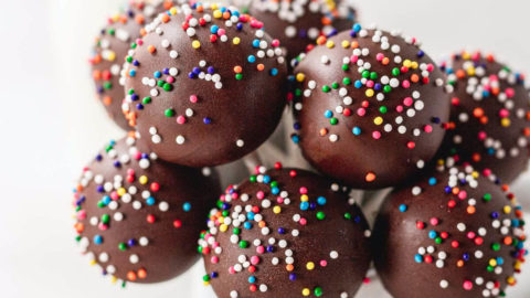 Delicious Homemade Chocolate Cake Pops on Sticks on Preparation Stock Image  - Image of horizontal, joystick: 102779349