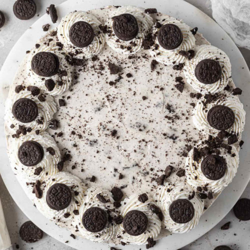 No Bake Oreo Cheesecake Recipe | Baking Mad