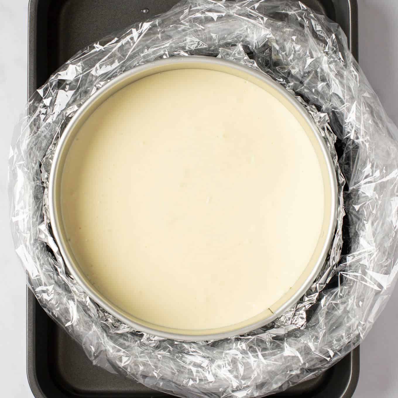 Cheesecake water bath pan best sale